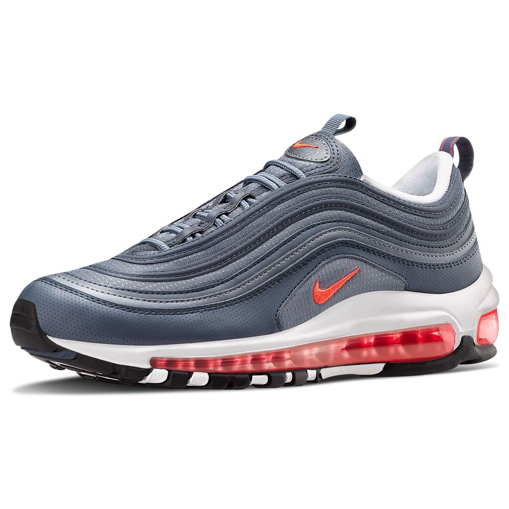 Nike air max 97 navy blue and red on sale