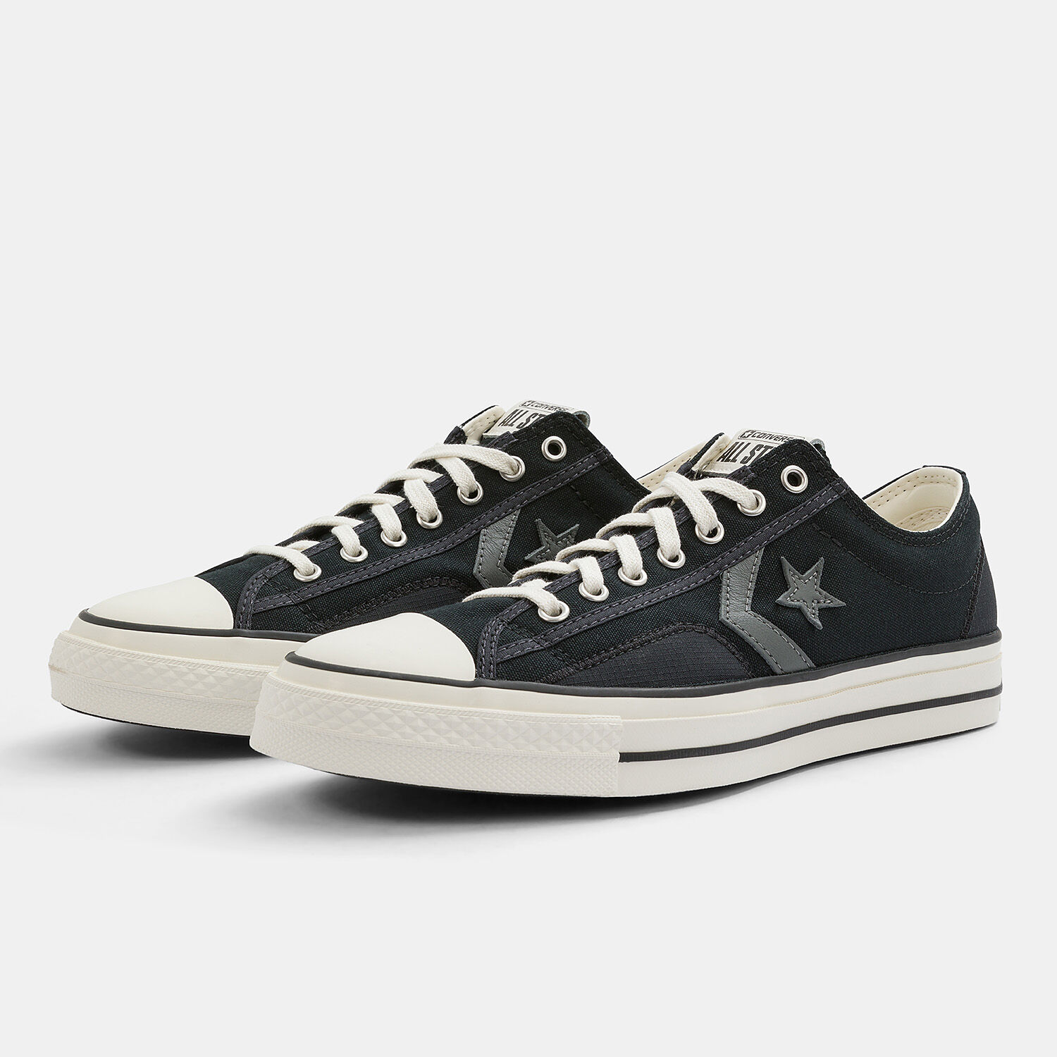 Converse Star Player 76 nere grigie e bianche AW LAB
