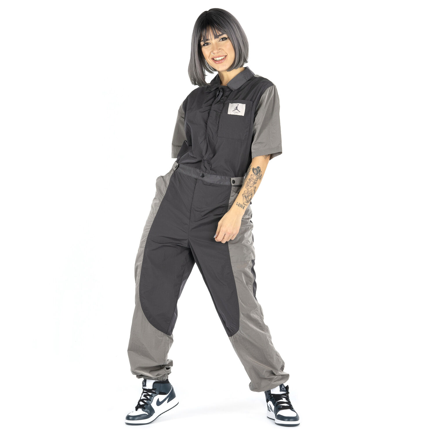 Tuta jordan grigia best sale