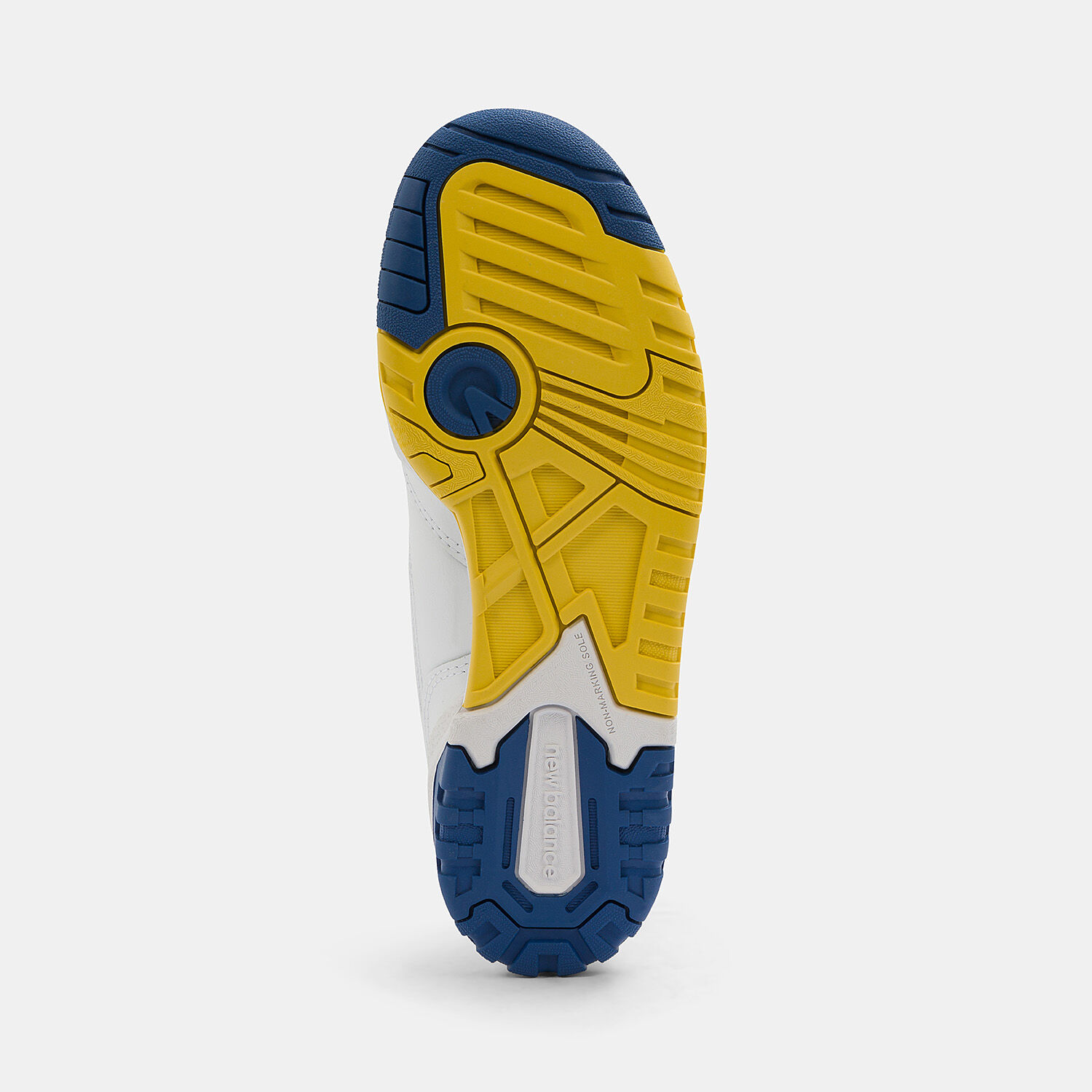New Balance 550 bianche gialle e blu AW LAB
