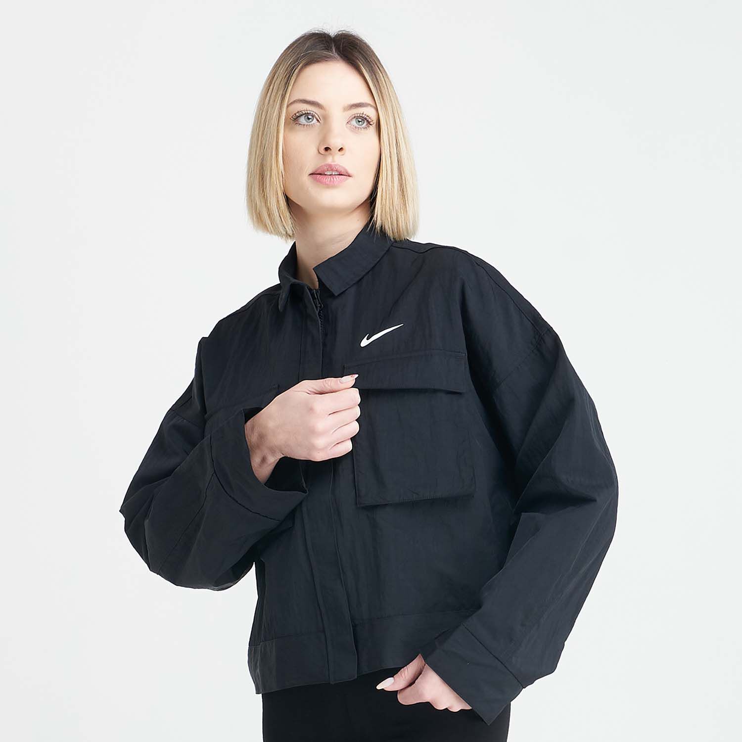 Giacca Nike Sportswear Essential Women s Woven nera AW LAB