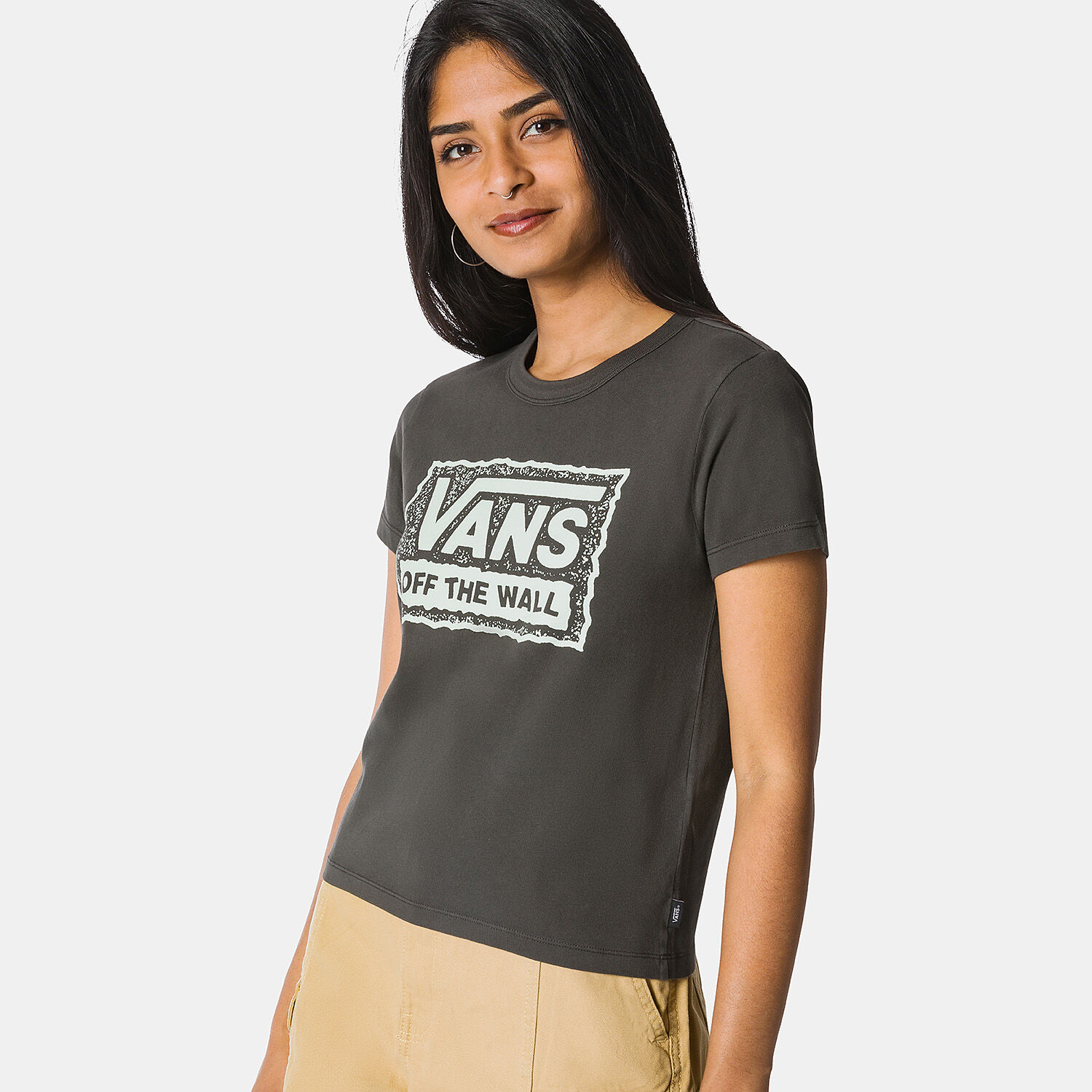 T shirt Vans Rugged Box Logo Mini nera AW LAB