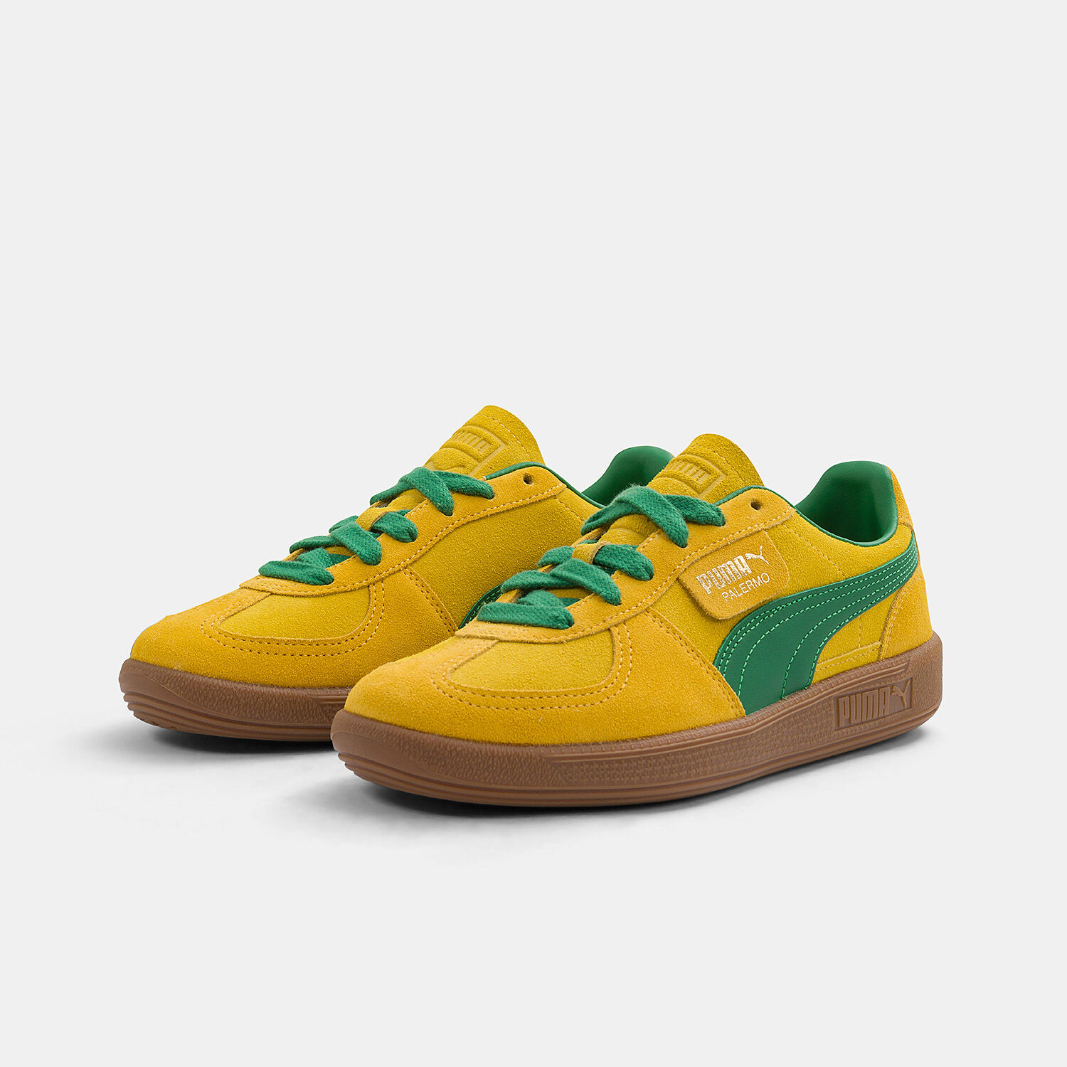 Puma suede verdi e gialle discount