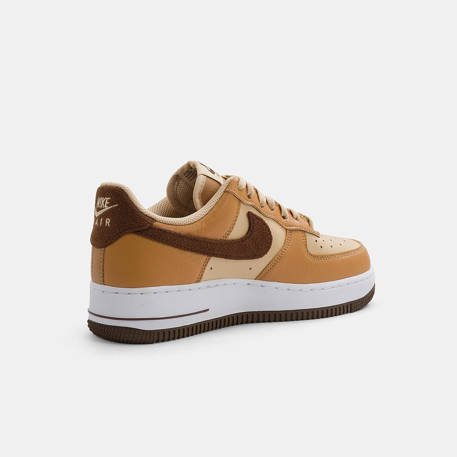 Nike Air Force 1 07 Next Nature marroni e bianche AW LAB