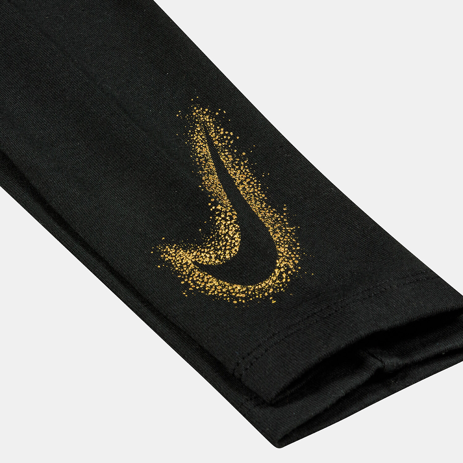 Tuta nike 2025 nera e dorata