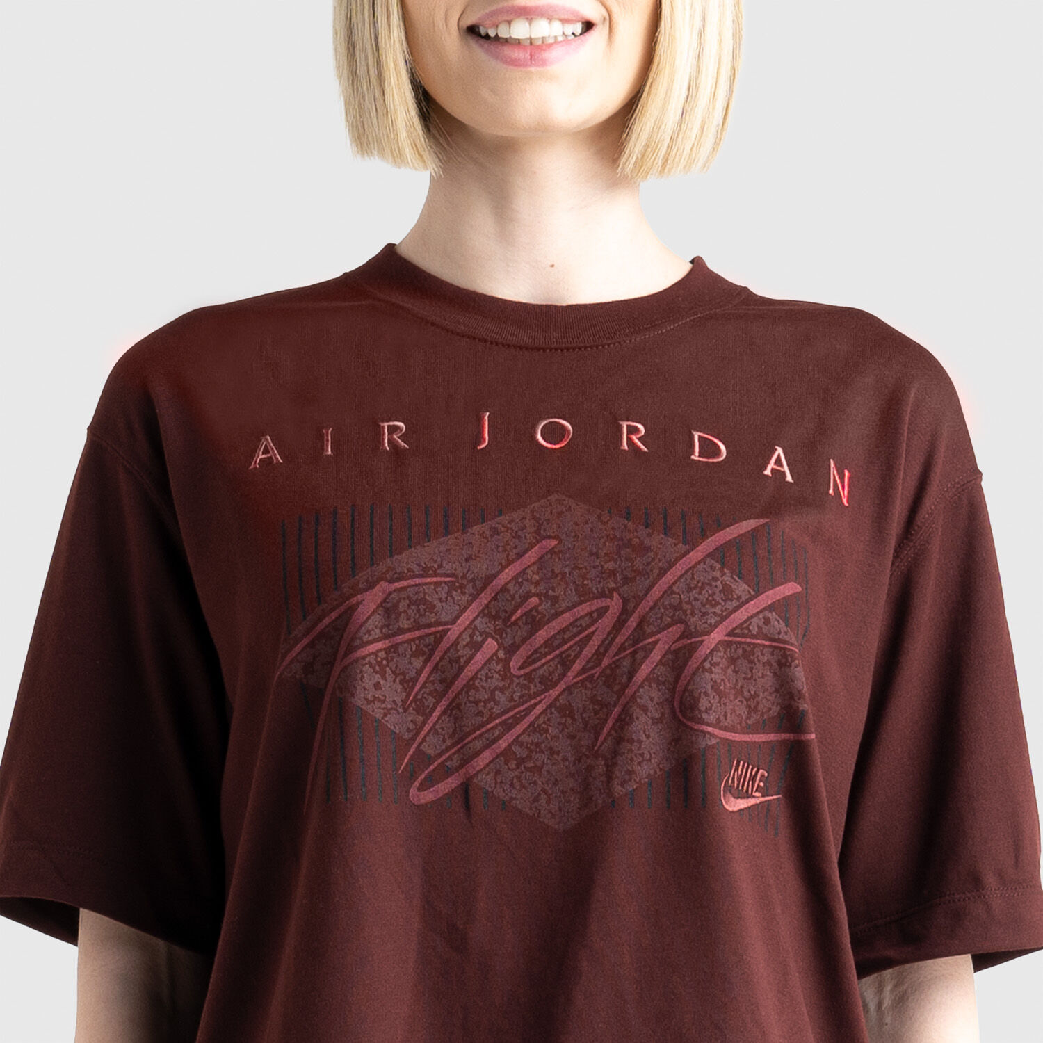 T shirt jordan marrone on sale