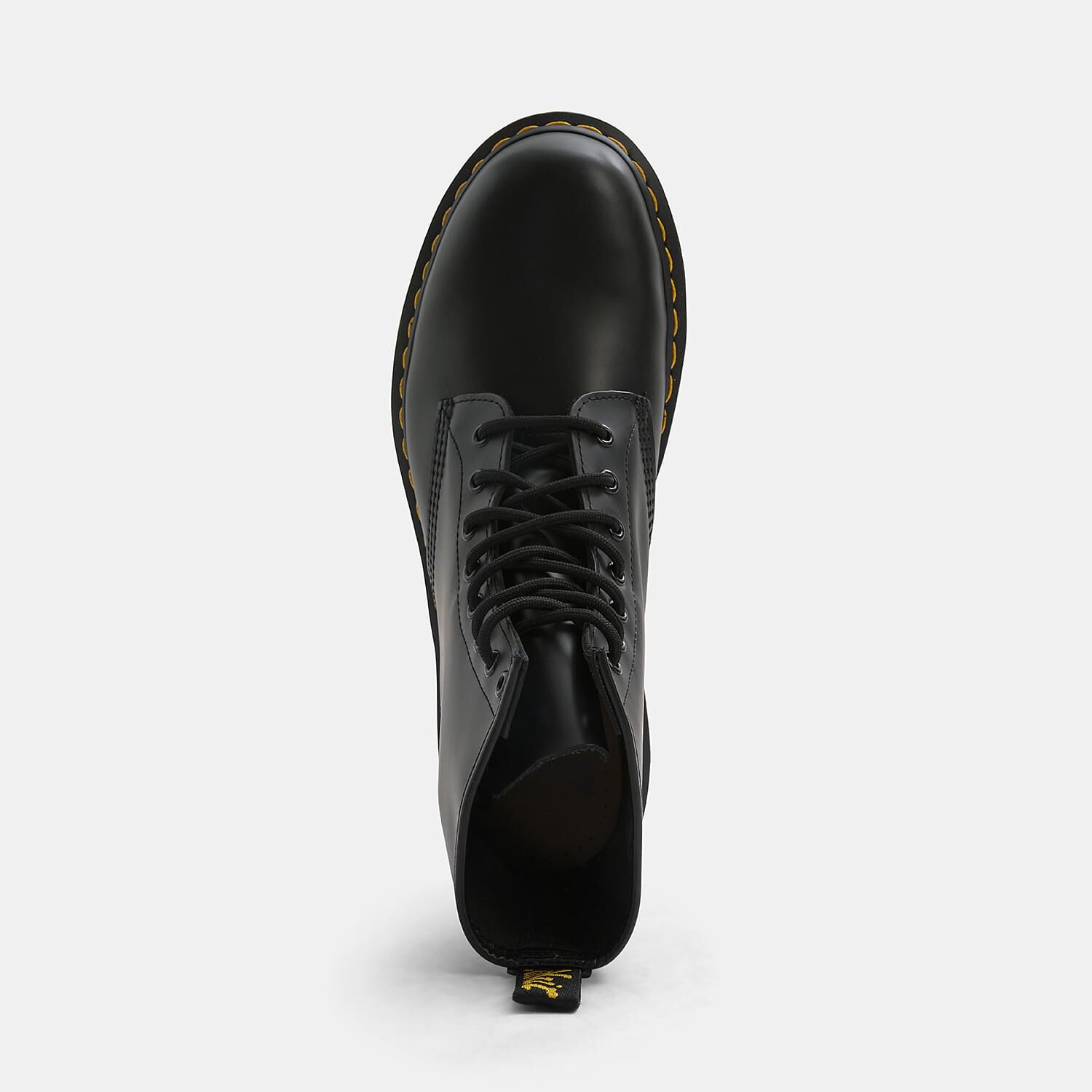 Dr. Martens 1460 Smooth nere e gialle AW LAB