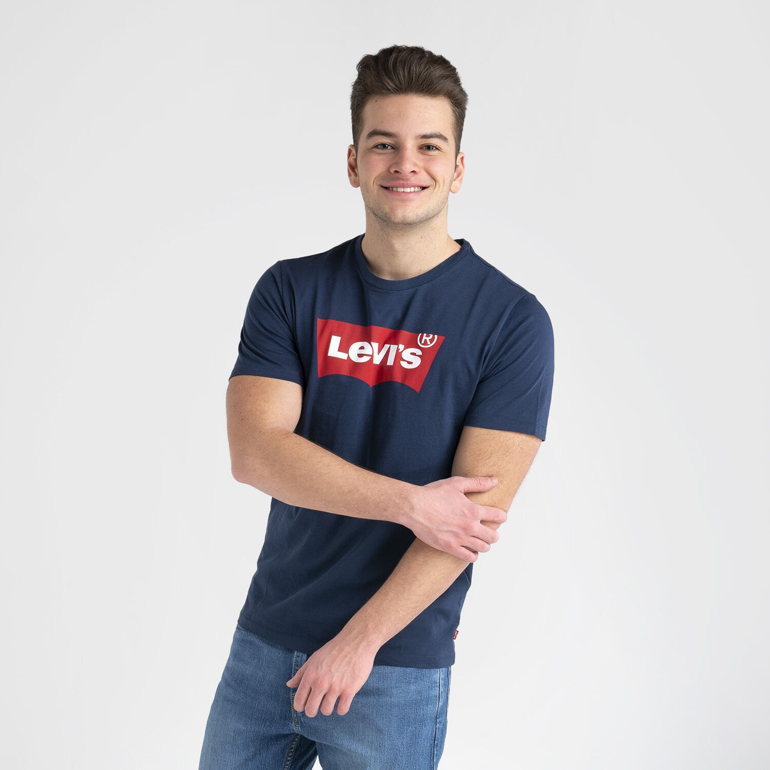 T shirt Levis blu rossa AW LAB