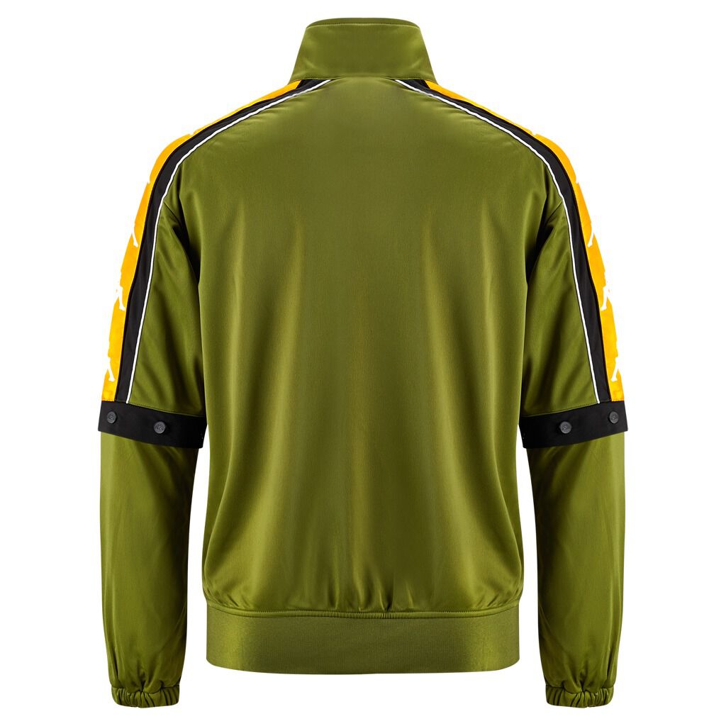 Felpa kappa 222 verde outlet