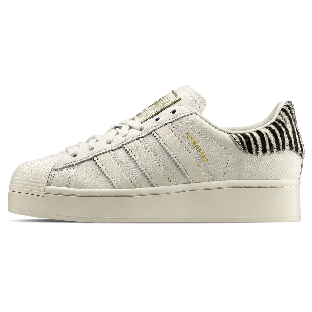 adidas Superstar Bold bianca e animalier AW LAB