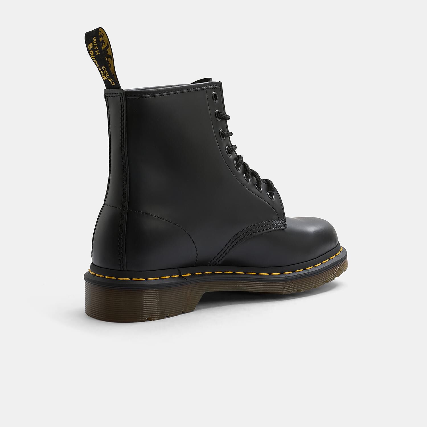 Dr. Martens 1460 Smooth nere e gialle AW LAB