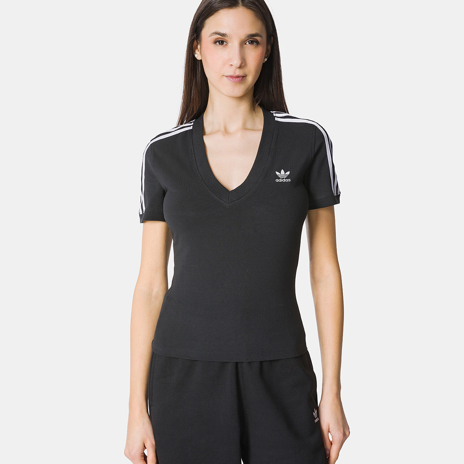 Adidas v neck t shirt store