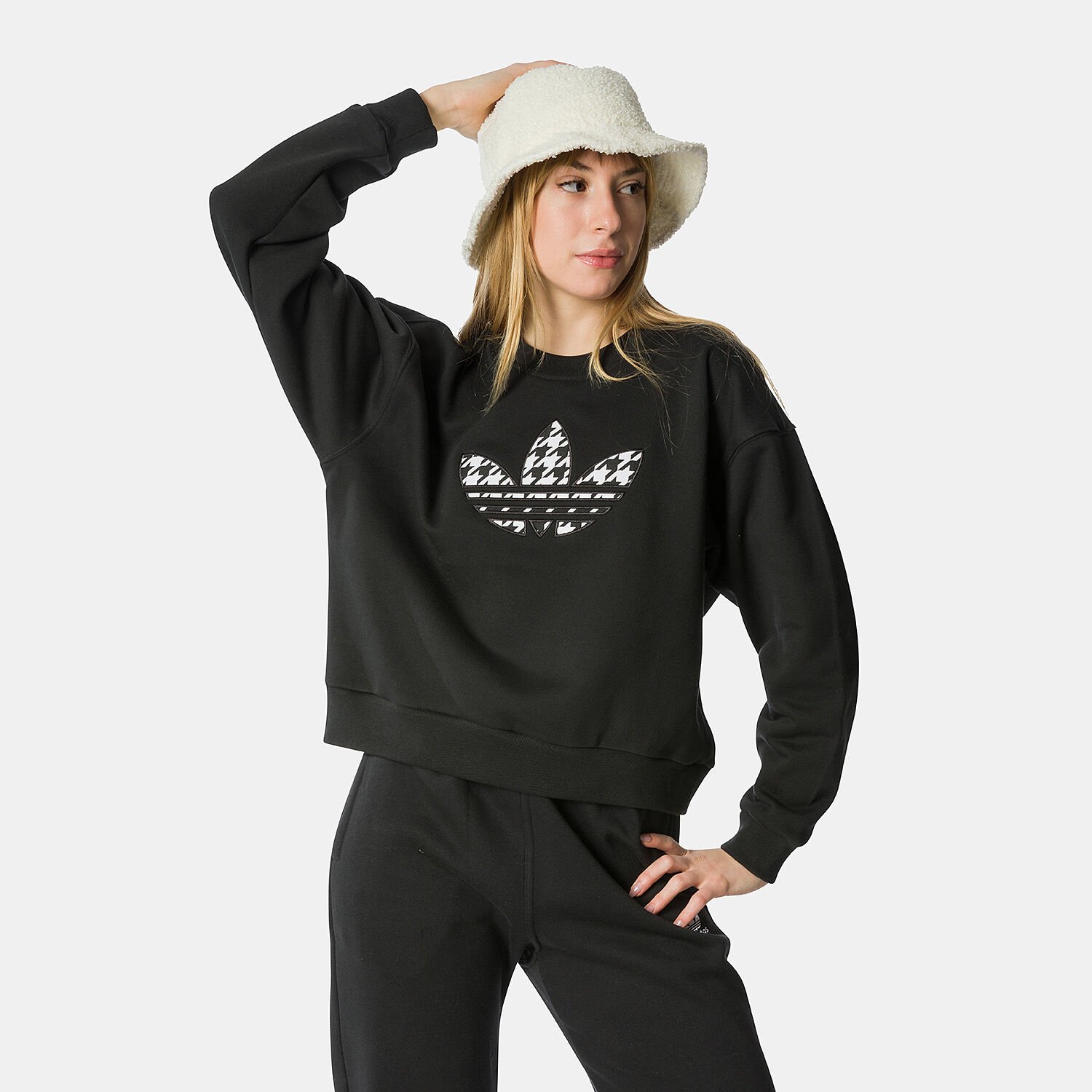 Fila trefoil felpa on sale