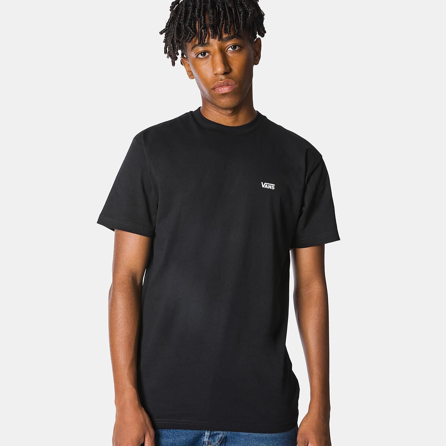 T shirt vans nera clearance
