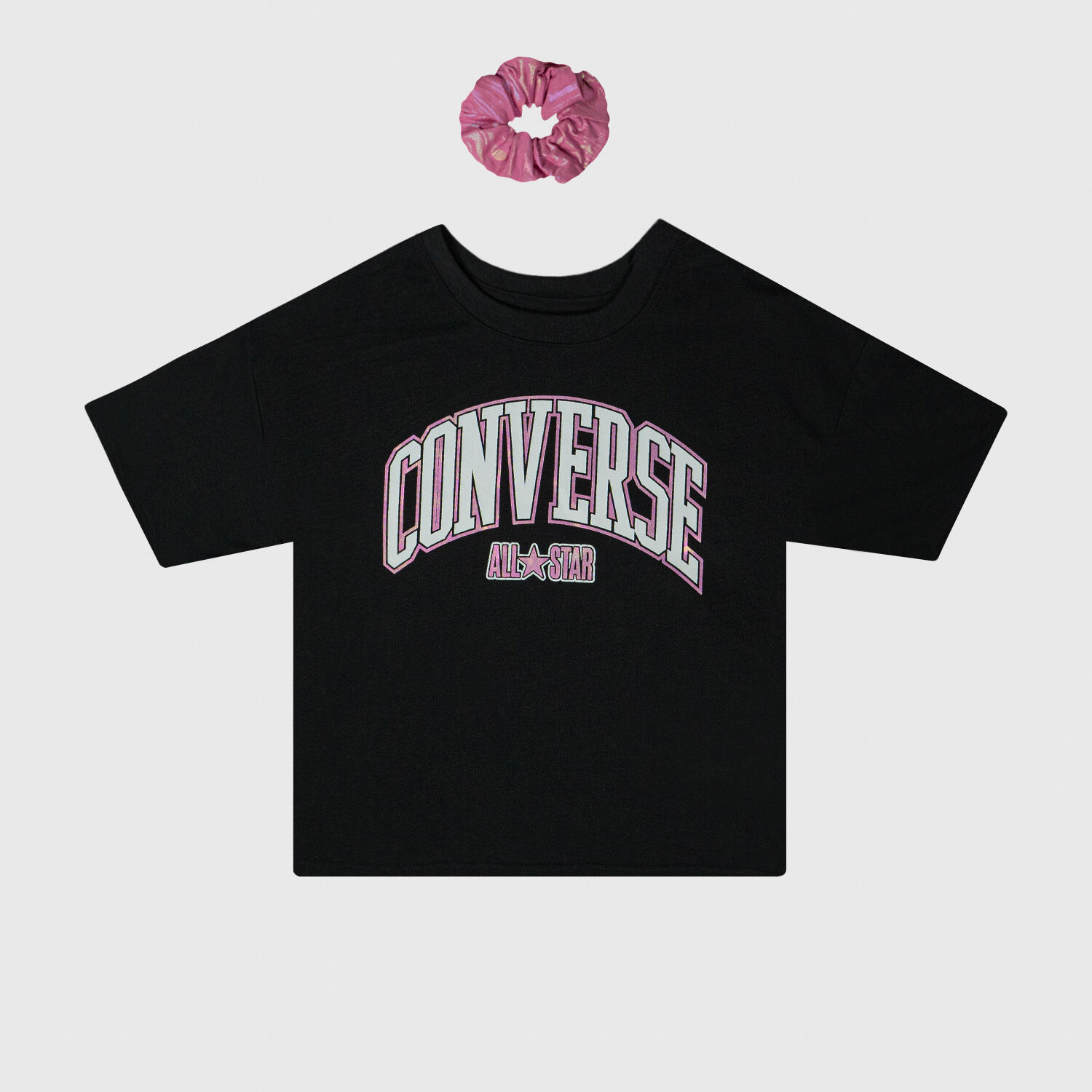 T shirt converse nera top