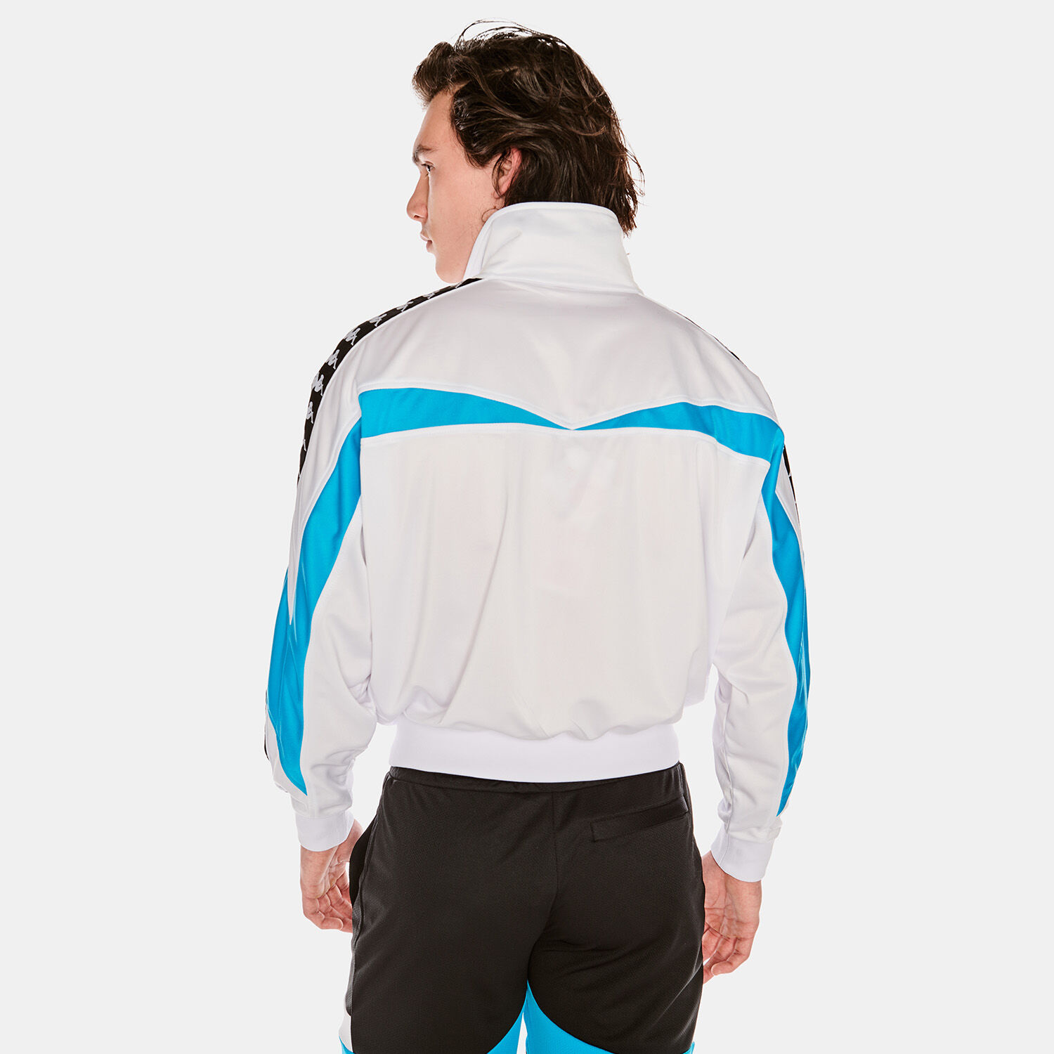 Giacca kappa store azzurra
