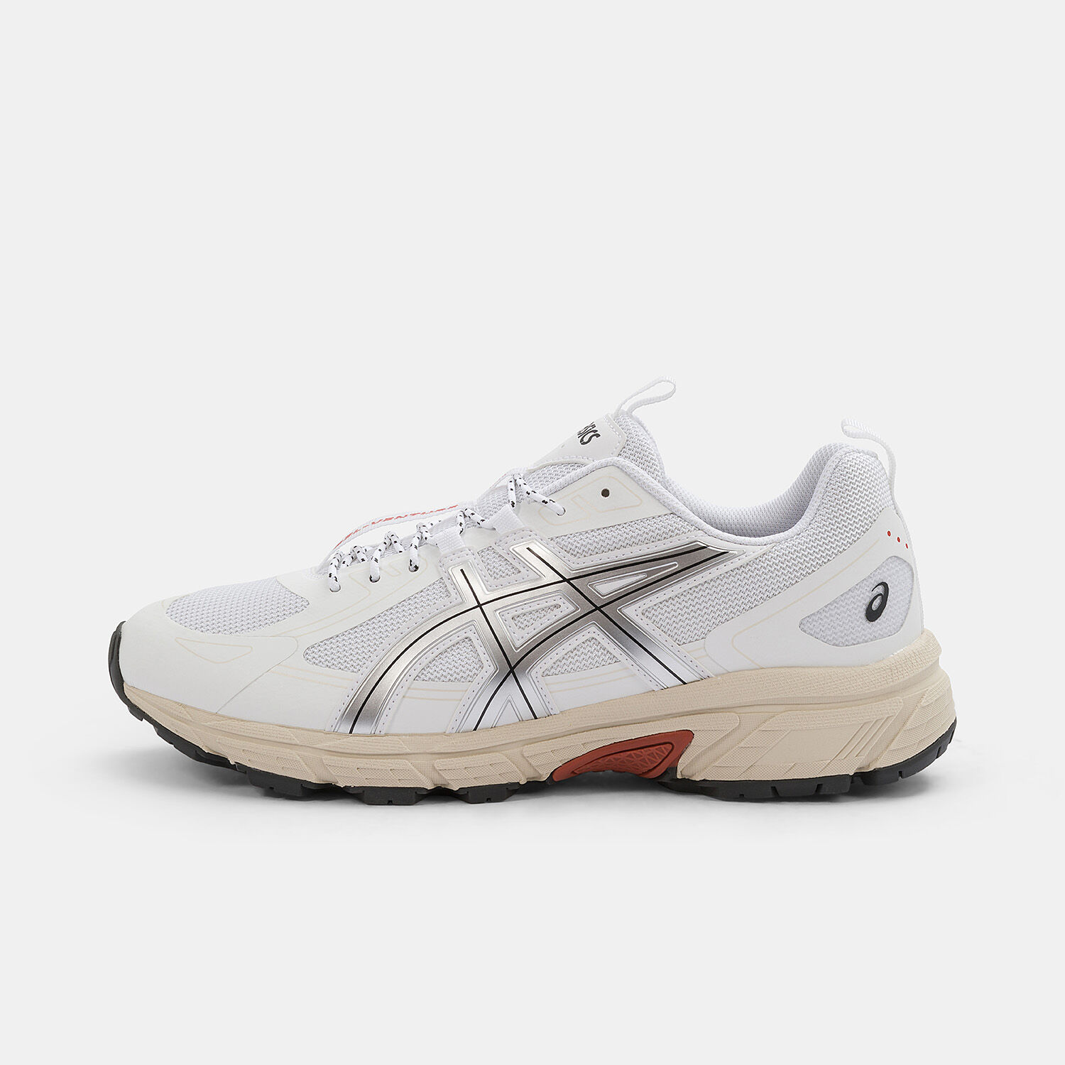 Asics Gel Venture 6 bianche beige e rosse AW LAB