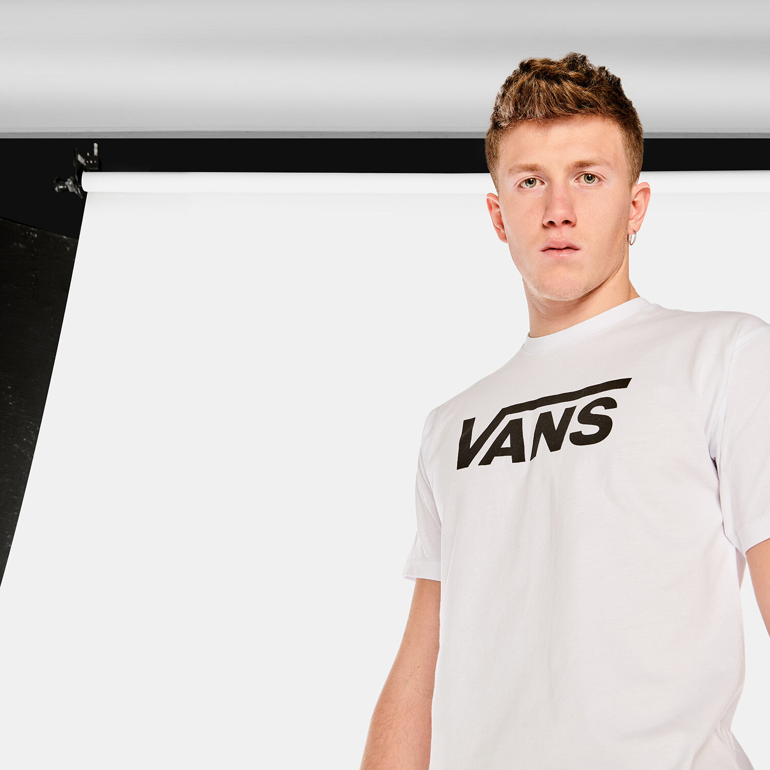 T Shirt Vans Classic Logo bianca AW LAB