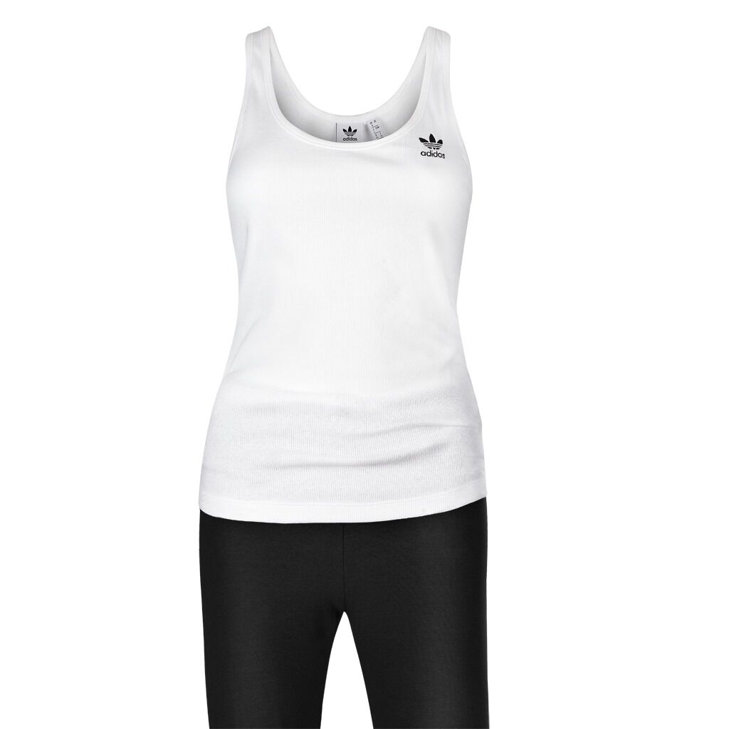 Canotta adidas bianca clearance
