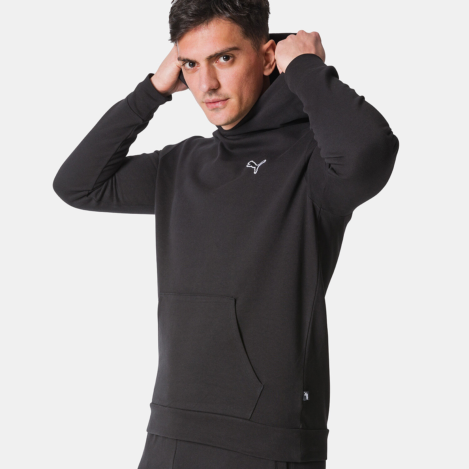 Felpa puma cheap nera e bianca