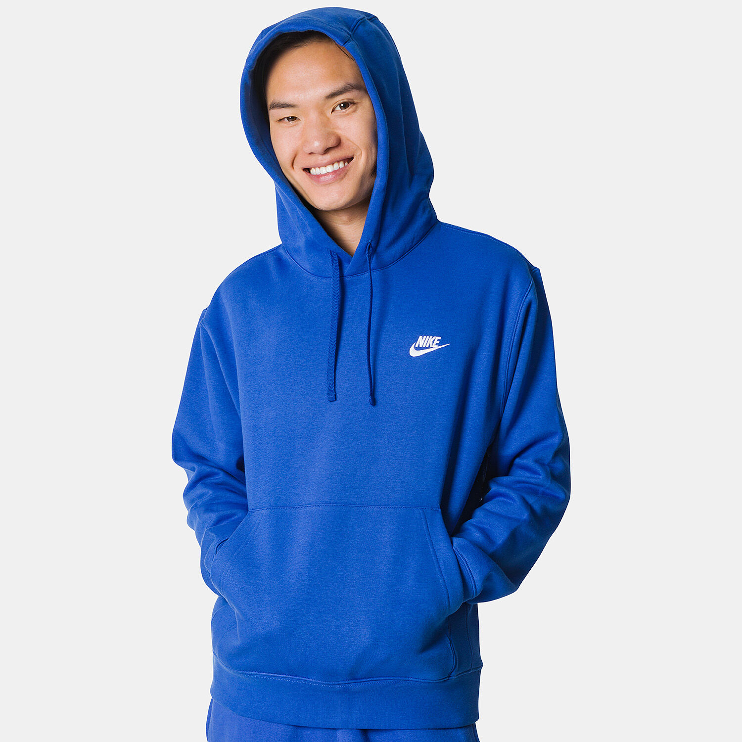 Felpa nike blu uomo online