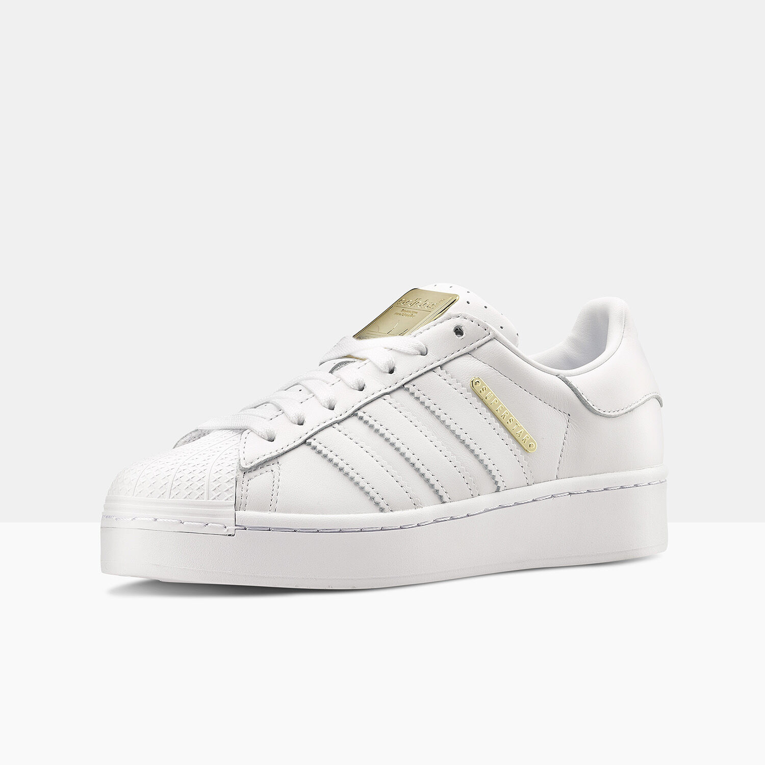 adidas Superstar Bold bianche e oro AW LAB