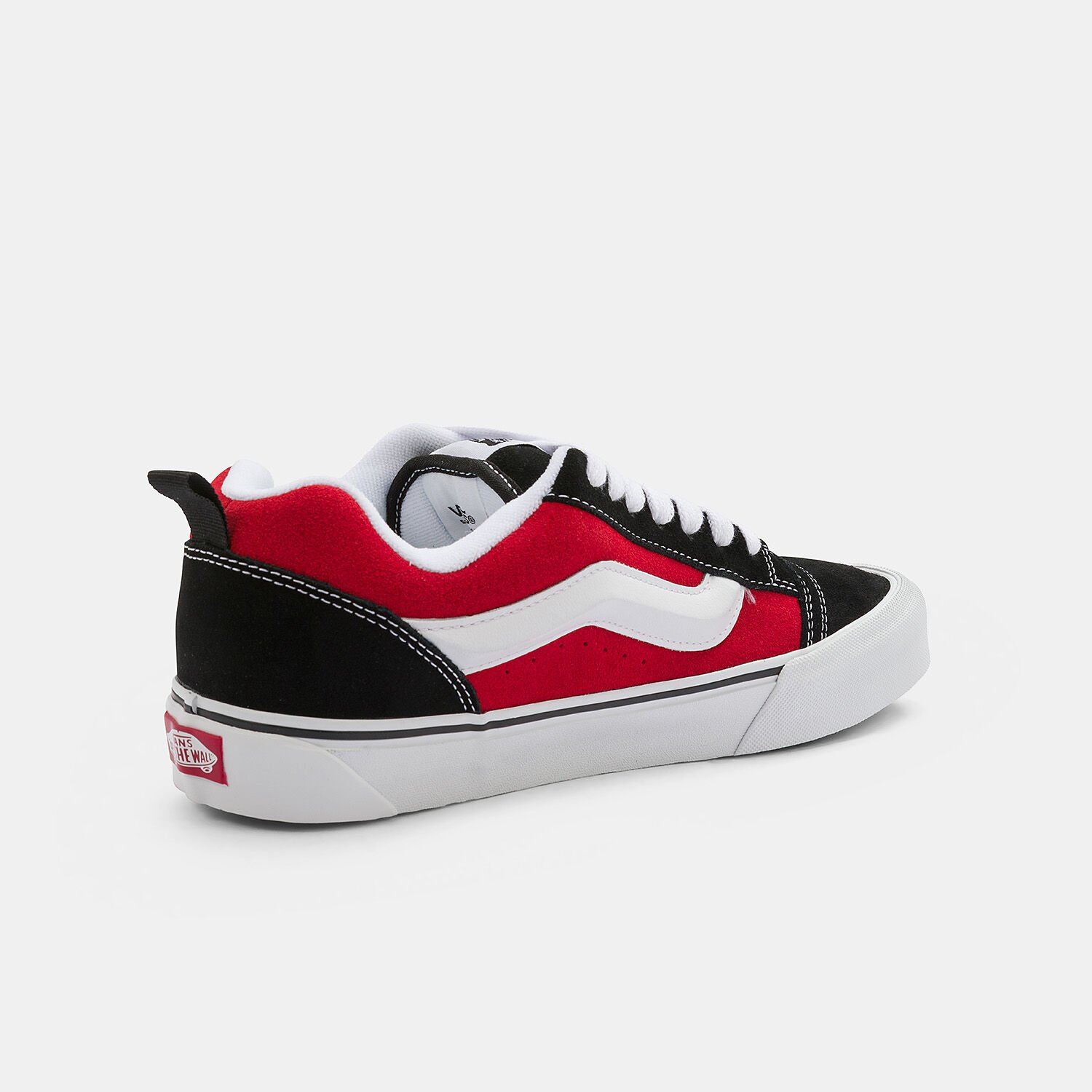 Vans bianche store e rosse