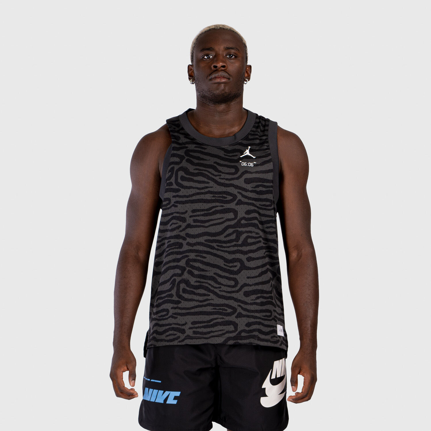 Canotta jordan nera outlet