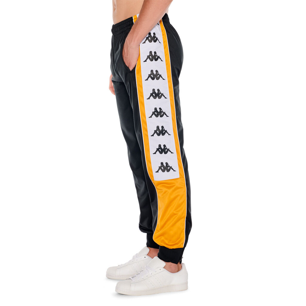 PANTALONI KAPPA 222 BANDA 10 ALENZ nero AW LAB