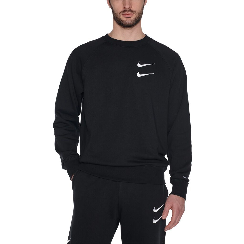 Tuta nike top swoosh nera