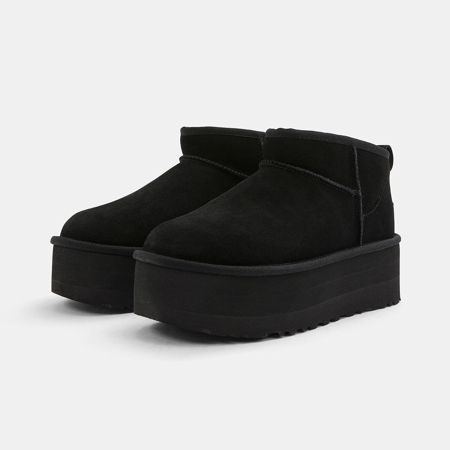 UGG Classic Ultra Mini Platform neri AW LAB