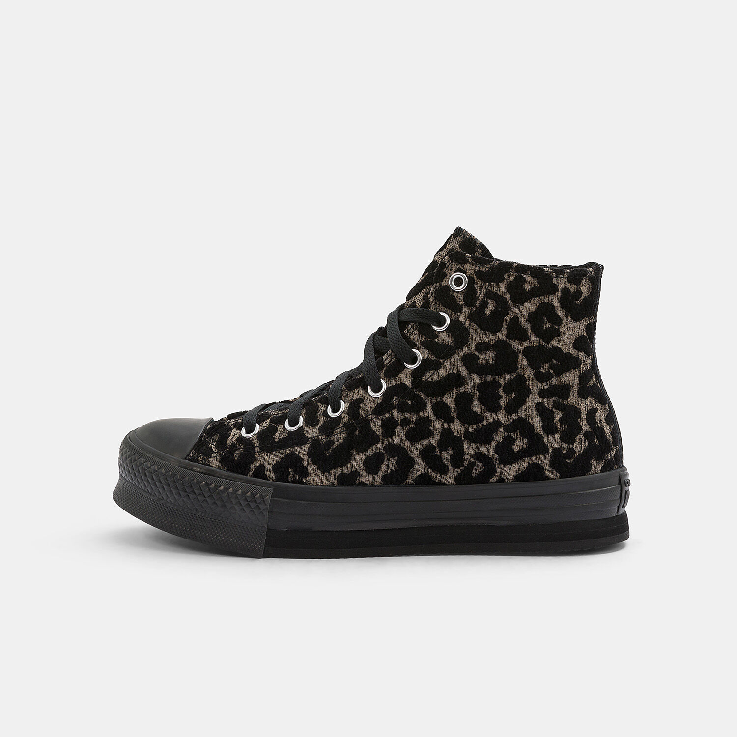 Converse Chuck Taylor All Star EVA Lift Platform Leopard animalier