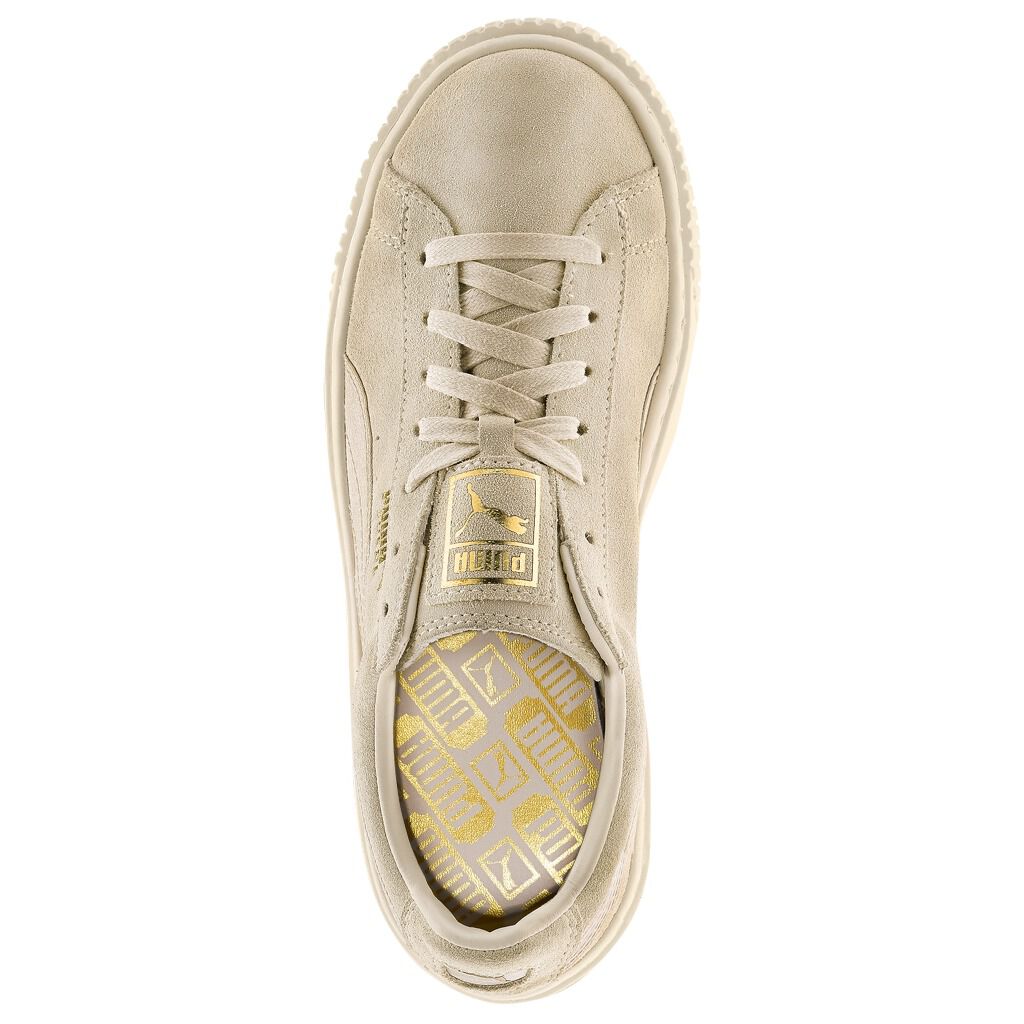 Puma suede platform giallo top