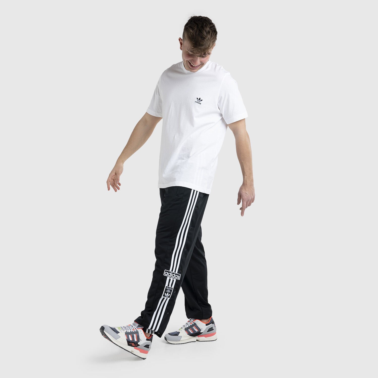 Pantaloni adidas bianche clearance