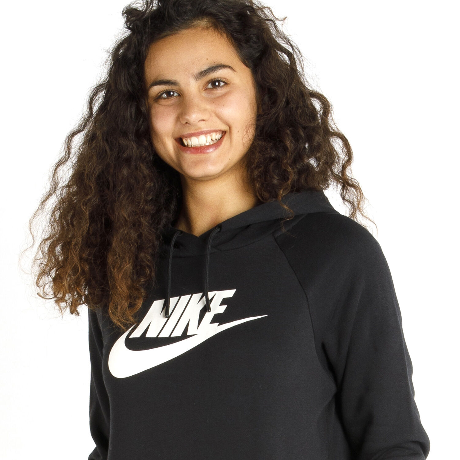 Felpa nike online bianca strisce nere
