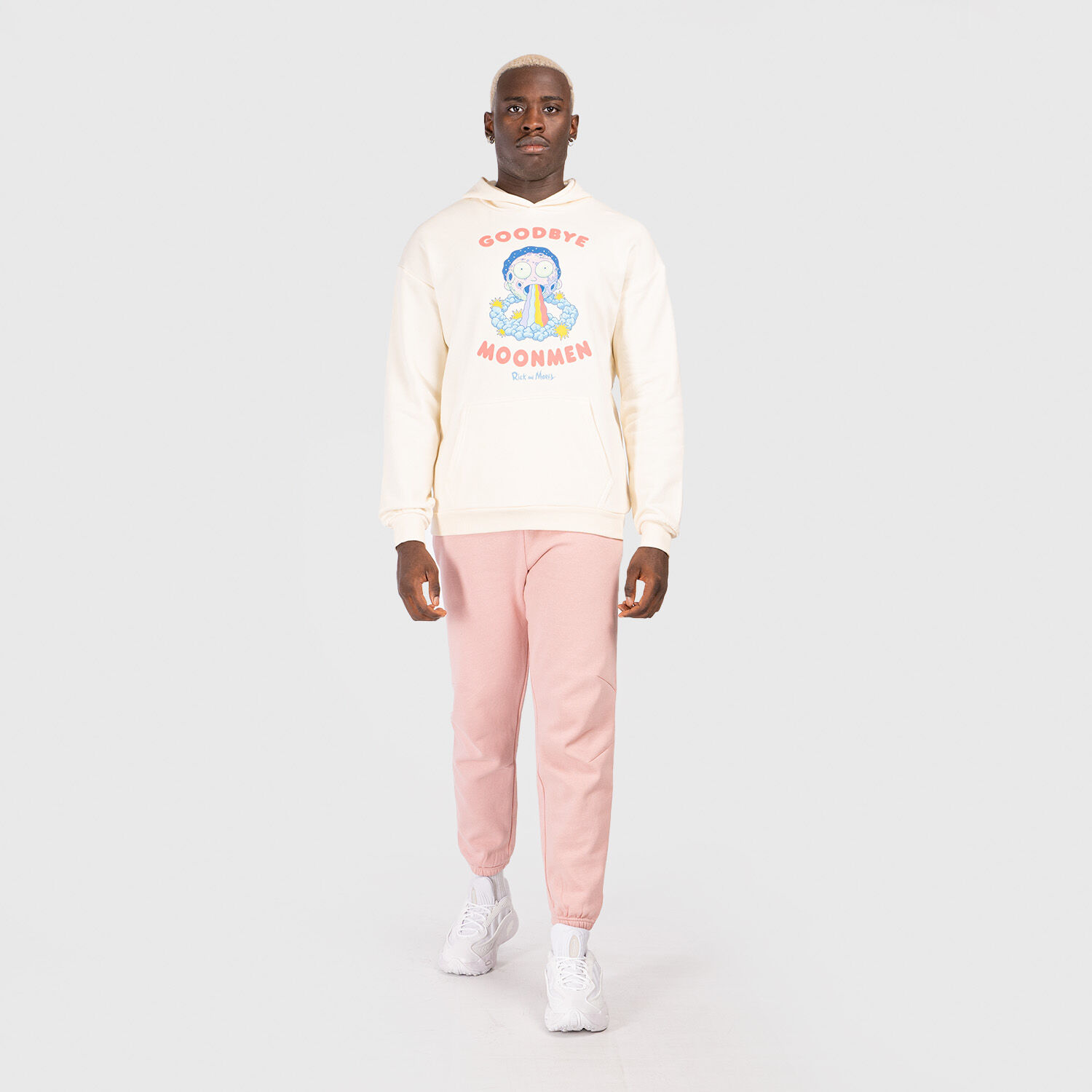 Felpa rosa rick and morty new arrivals