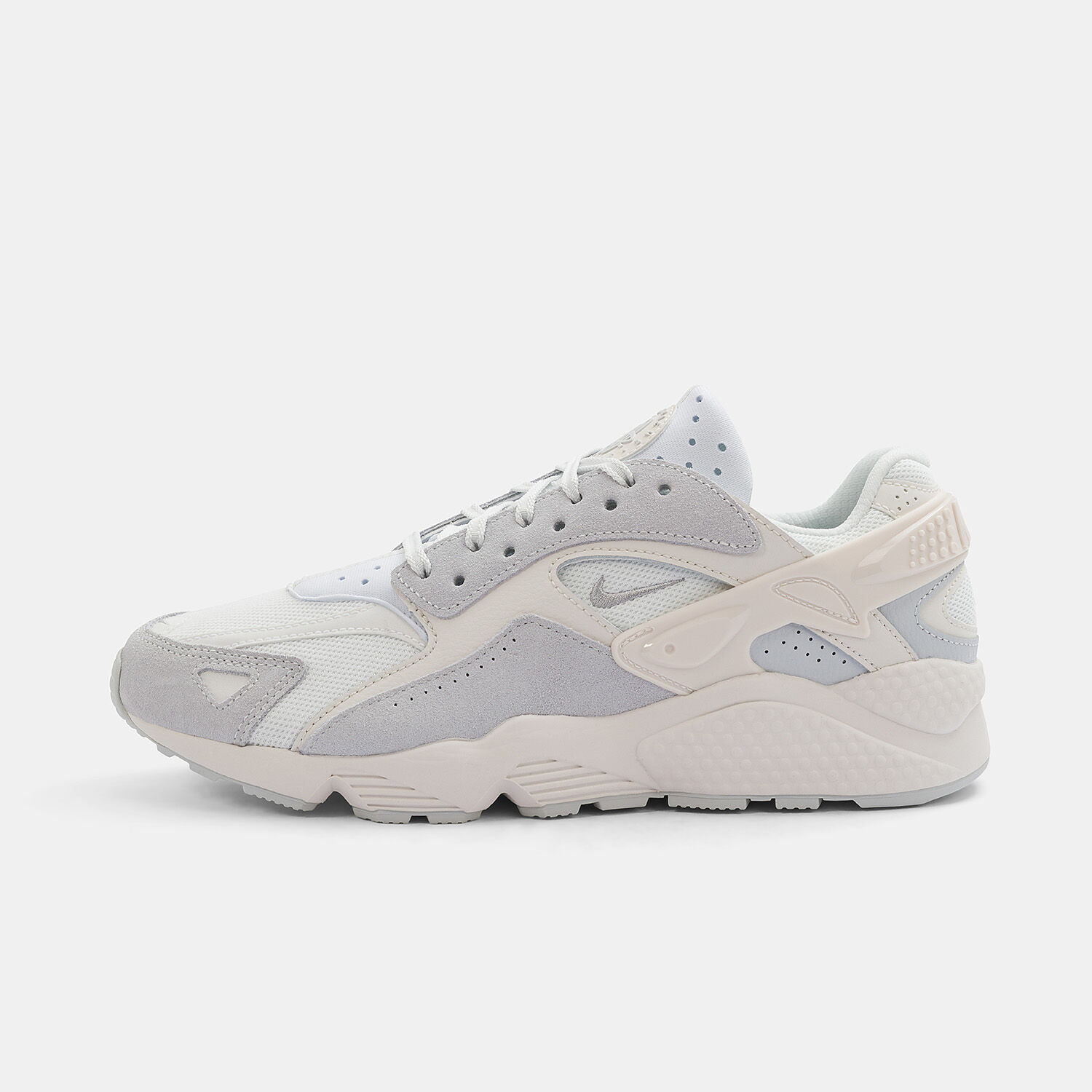 Nike huarache grigie e bianche clearance