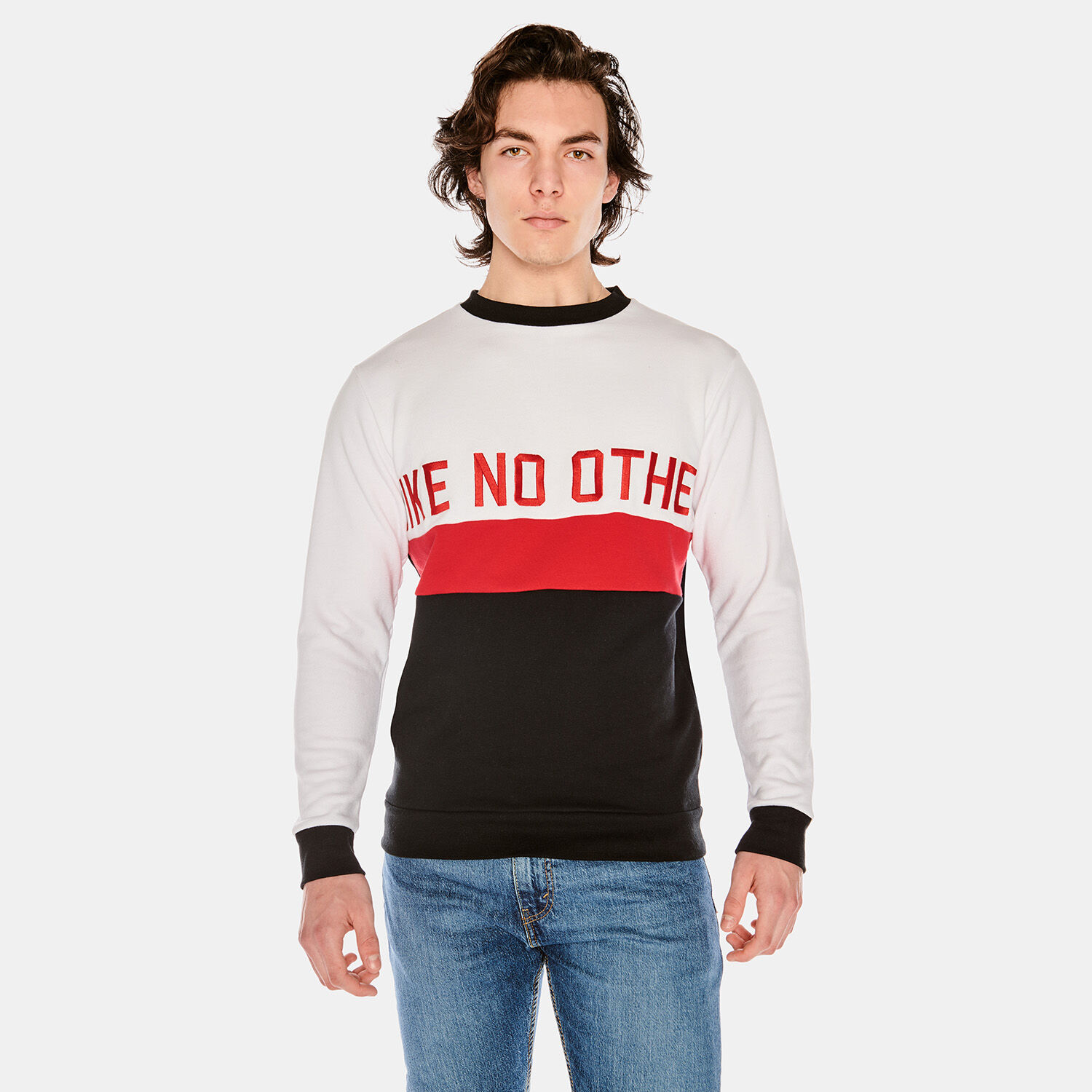 Felpa Kappa Authentic Bethek Crew multicolor aw lab