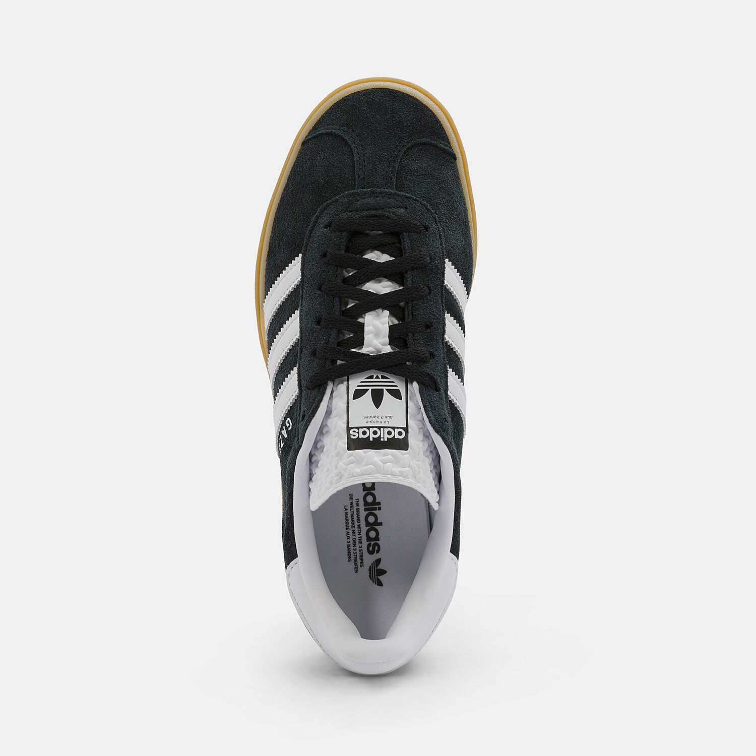 Adidas gazelle hotsell nere suola marrone