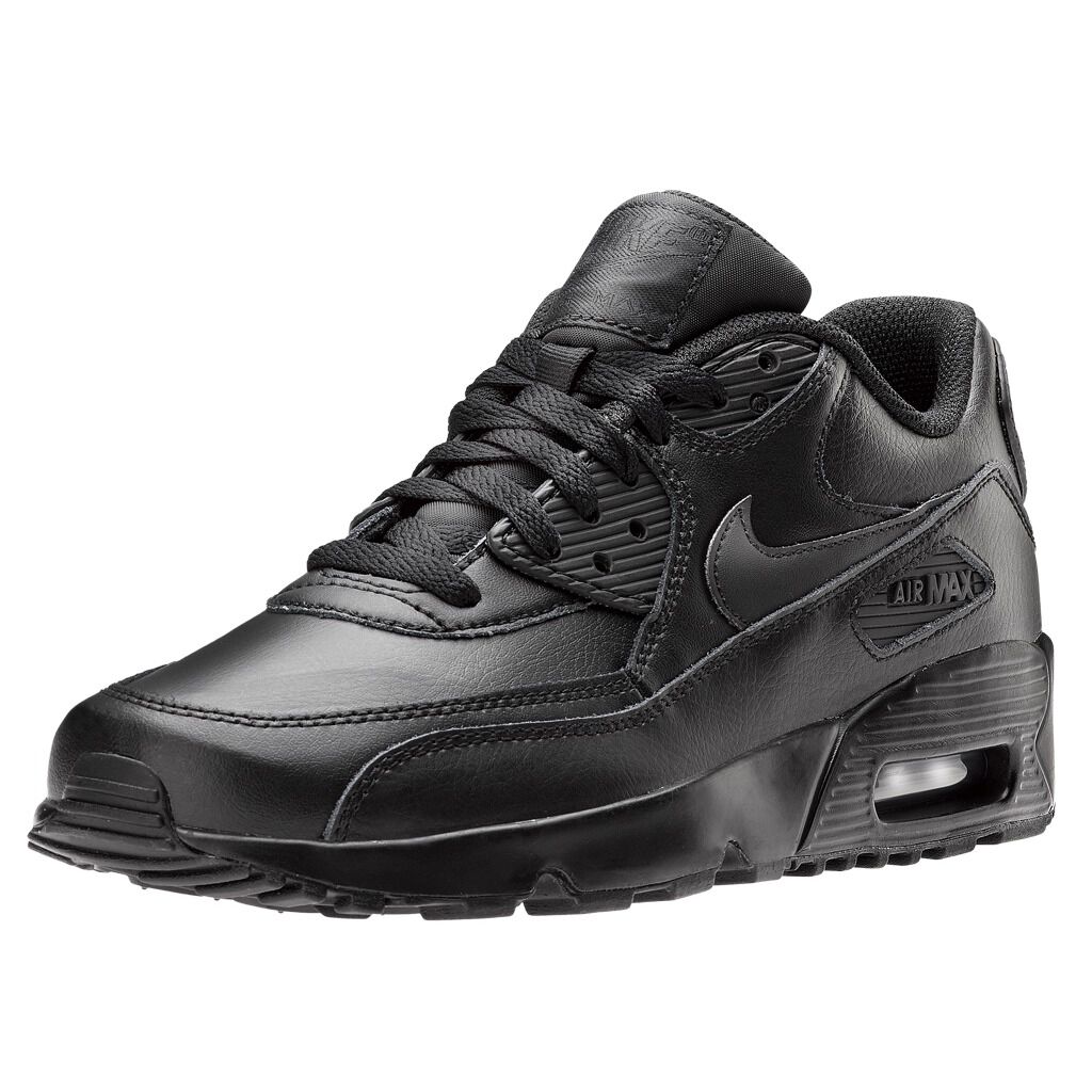 Scarpe nike pelle nera sale