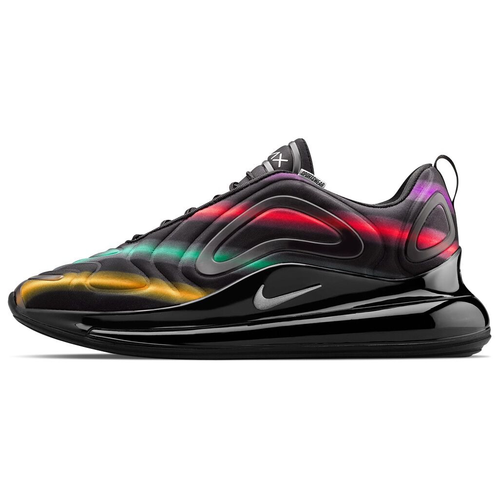 Nike max 72 black store