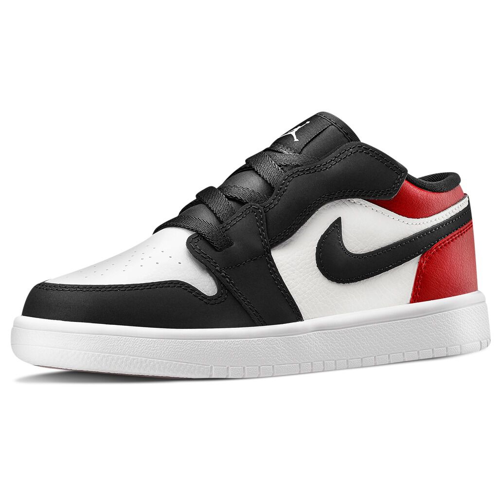 Nike air Jordan 1 low bianca rossa e nera AW LAB
