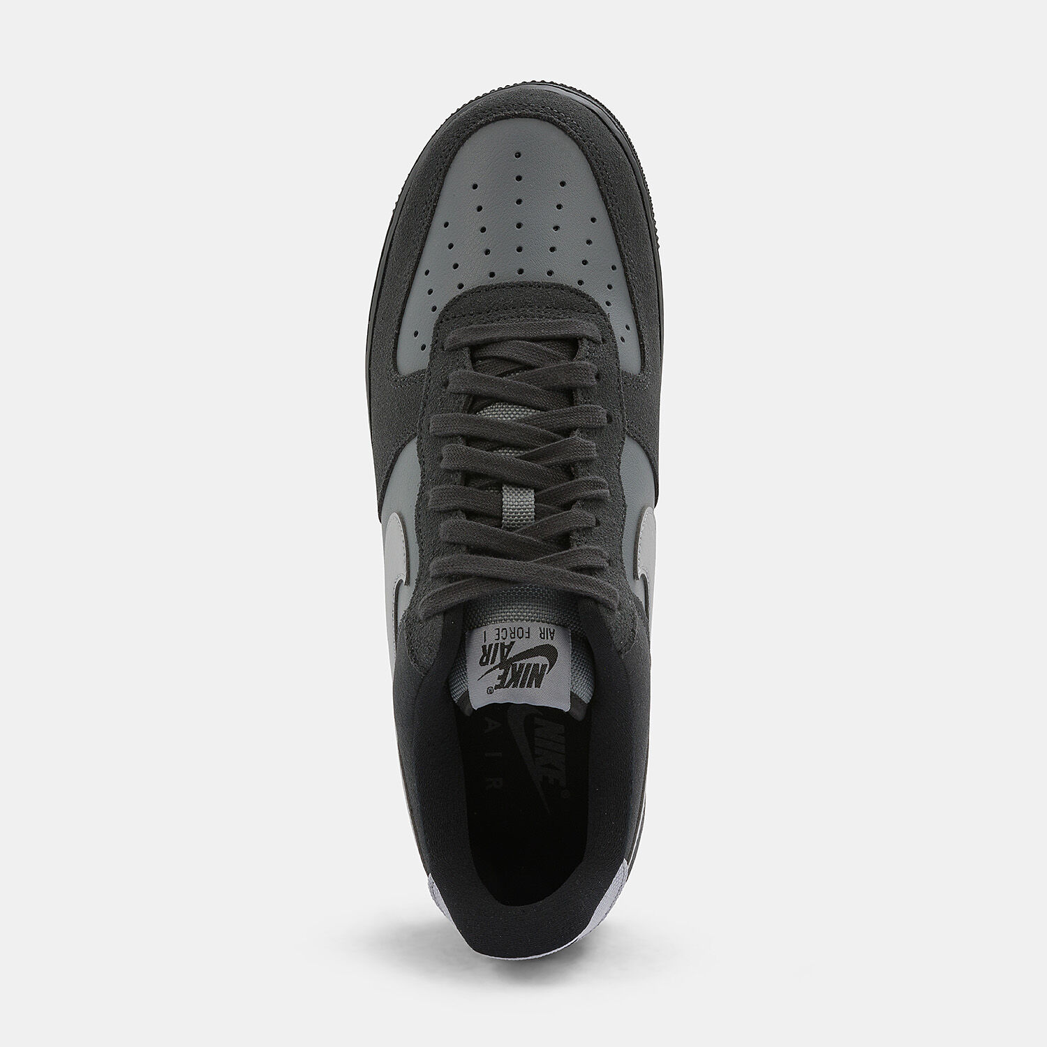Nike air new arrivals force grigie camoscio