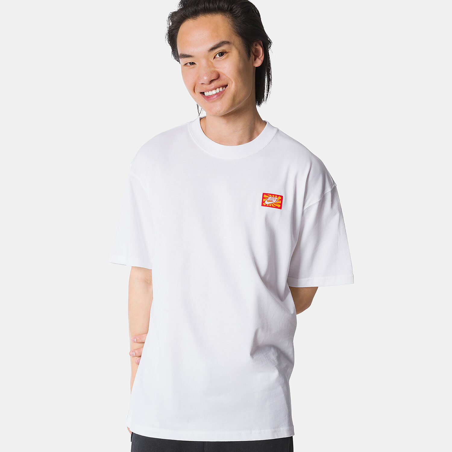 Maglietta nike uomo bianca discount