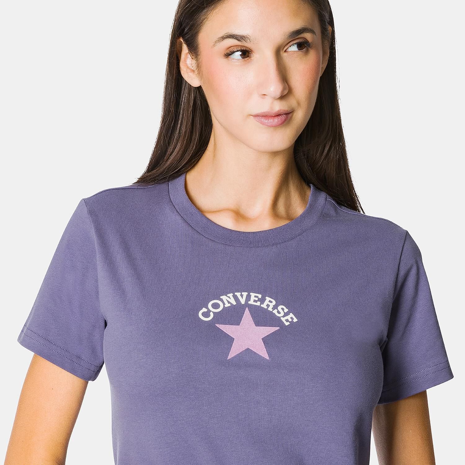 Magliette converse rosa online
