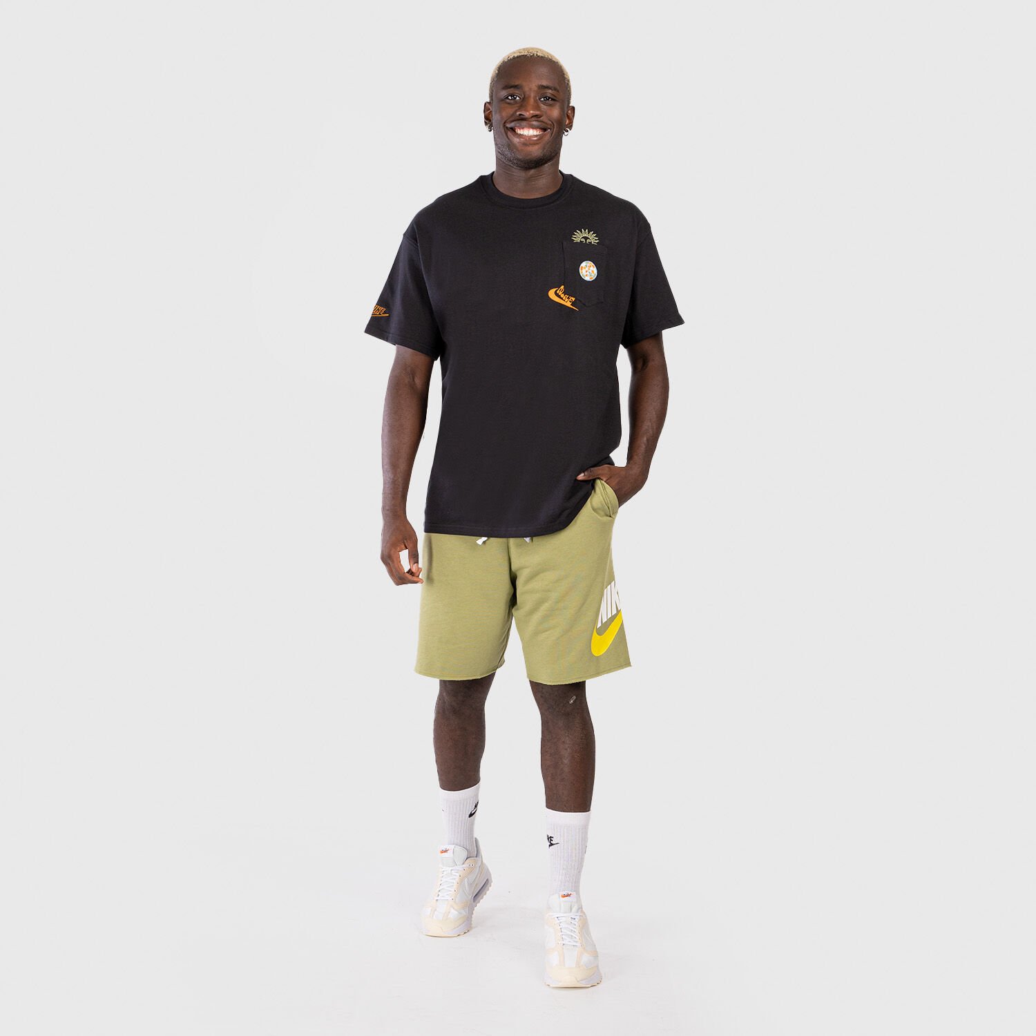 Pantaloncini hotsell nike verdi