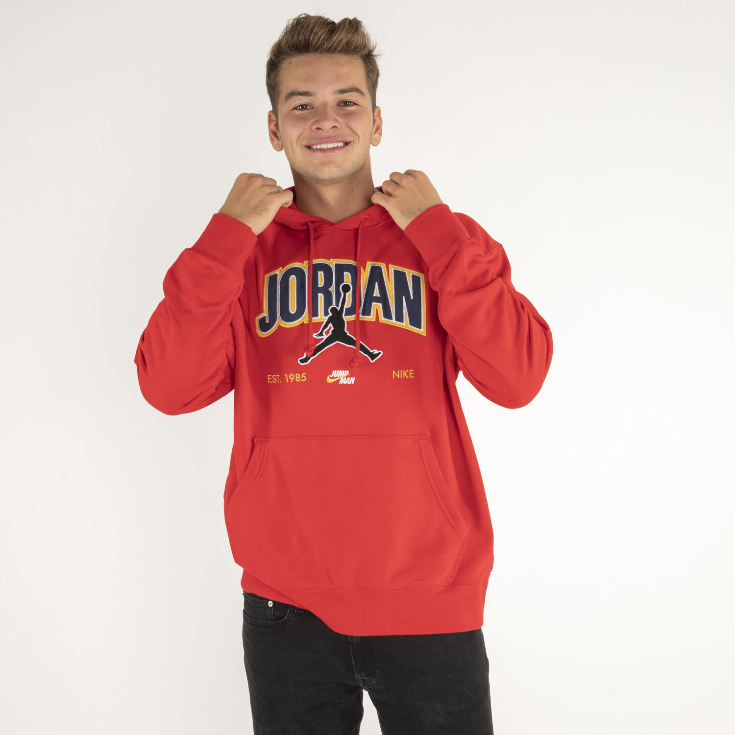 Felpa jordan rossa online
