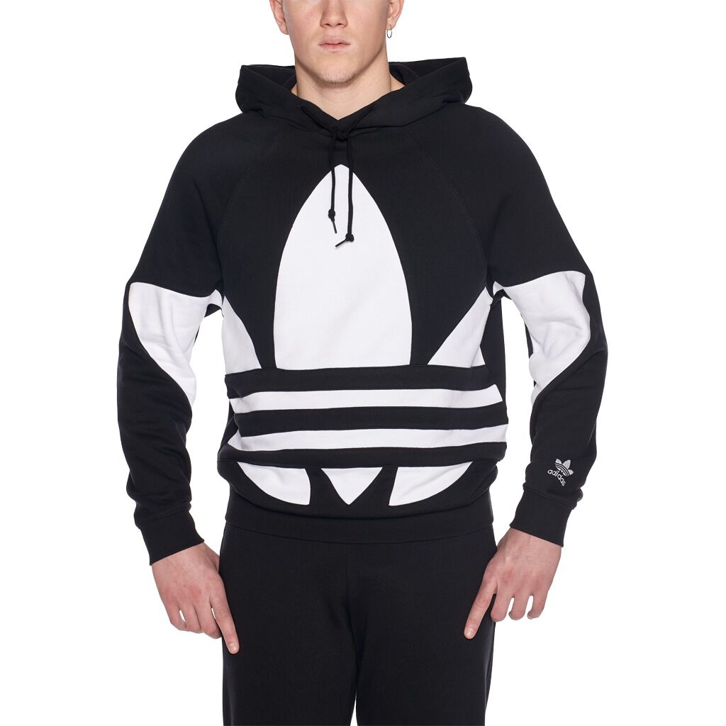 Felpa adidas best sale bianca e nera