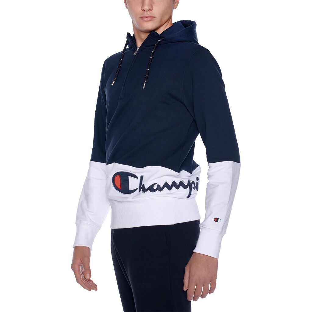 Felpa champion uomo bianca sales