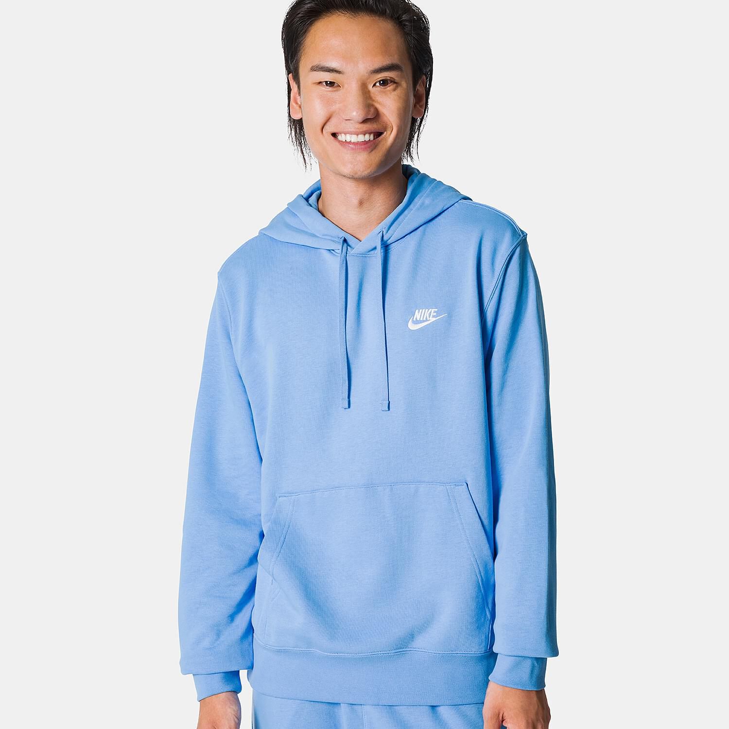 Felpa Nike Sportswear Club celeste AW LAB